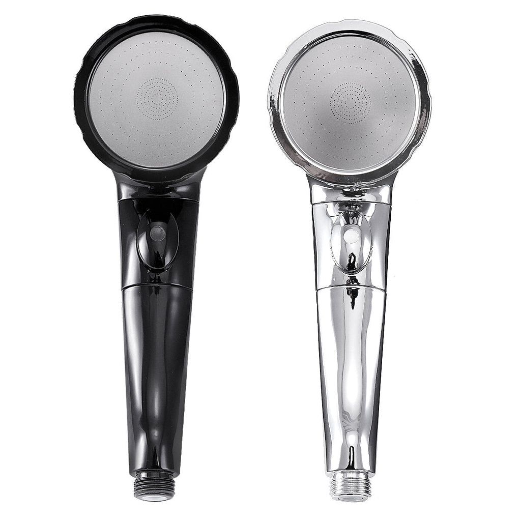 4 Mode High Pressure Shower Head Handheld Water Saving Bathroom ON/OFF Pause