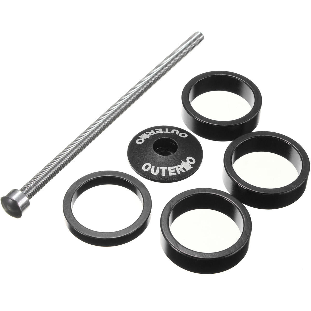 Bicycle MTB Bike Handlebar Fork Stem Riser Rise Up Extender Head Up Adaptor