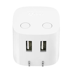 Dual USB Fast Charging Auto Power Off Smart Wireless 2500W 10A Socket Charger Adapter For Smart Home