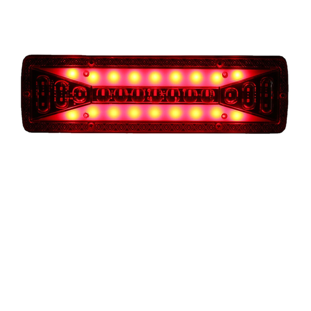 2x 12V 37LED Flowing Rear Tail Light Turn Signal Brake Reverse Lamp
