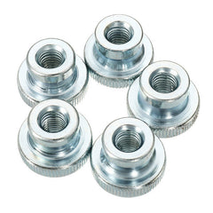 50Pcs Carbon Steel Knurled Thumb Nut Thread M3 M4 M5 M6 M8 M10