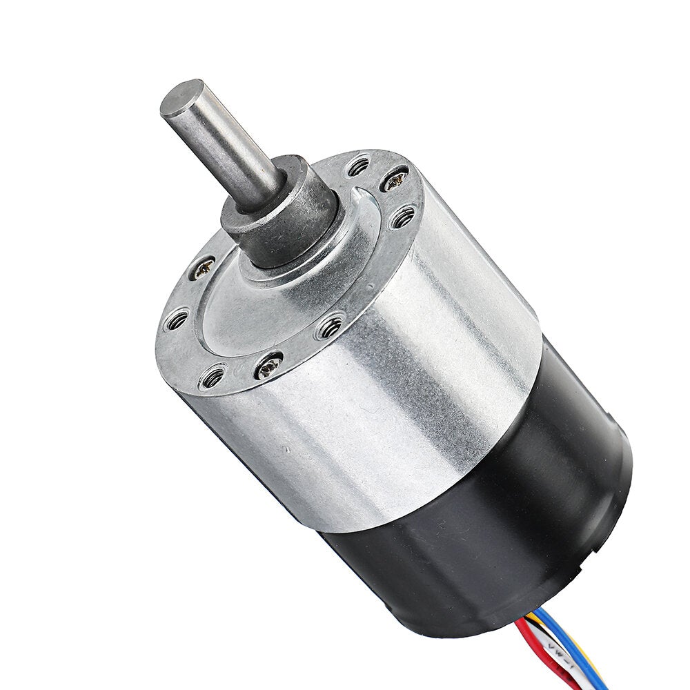 DC 12V Brushless Motor 107rpm Gear Reduction Motor 37MM Geared Motor