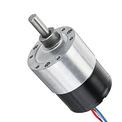 DC 12V Brushless Motor 107rpm Gear Reduction Motor 37MM Geared Motor