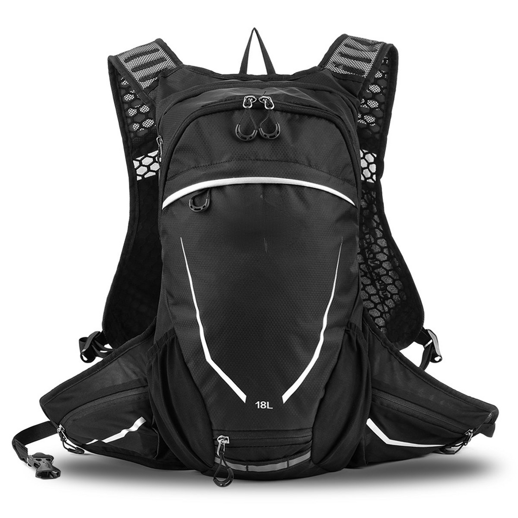 Bicycle Backpack Nylon Waterproof Camping Hiking Storage Shoulder Bag