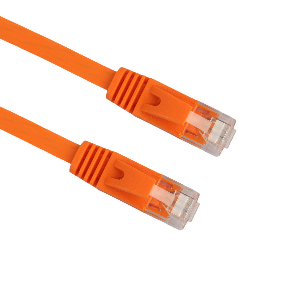 CAT6 Ethernet Patch Internet Cable RJ45 Network Cable Patch Cord for Internet Router Orange