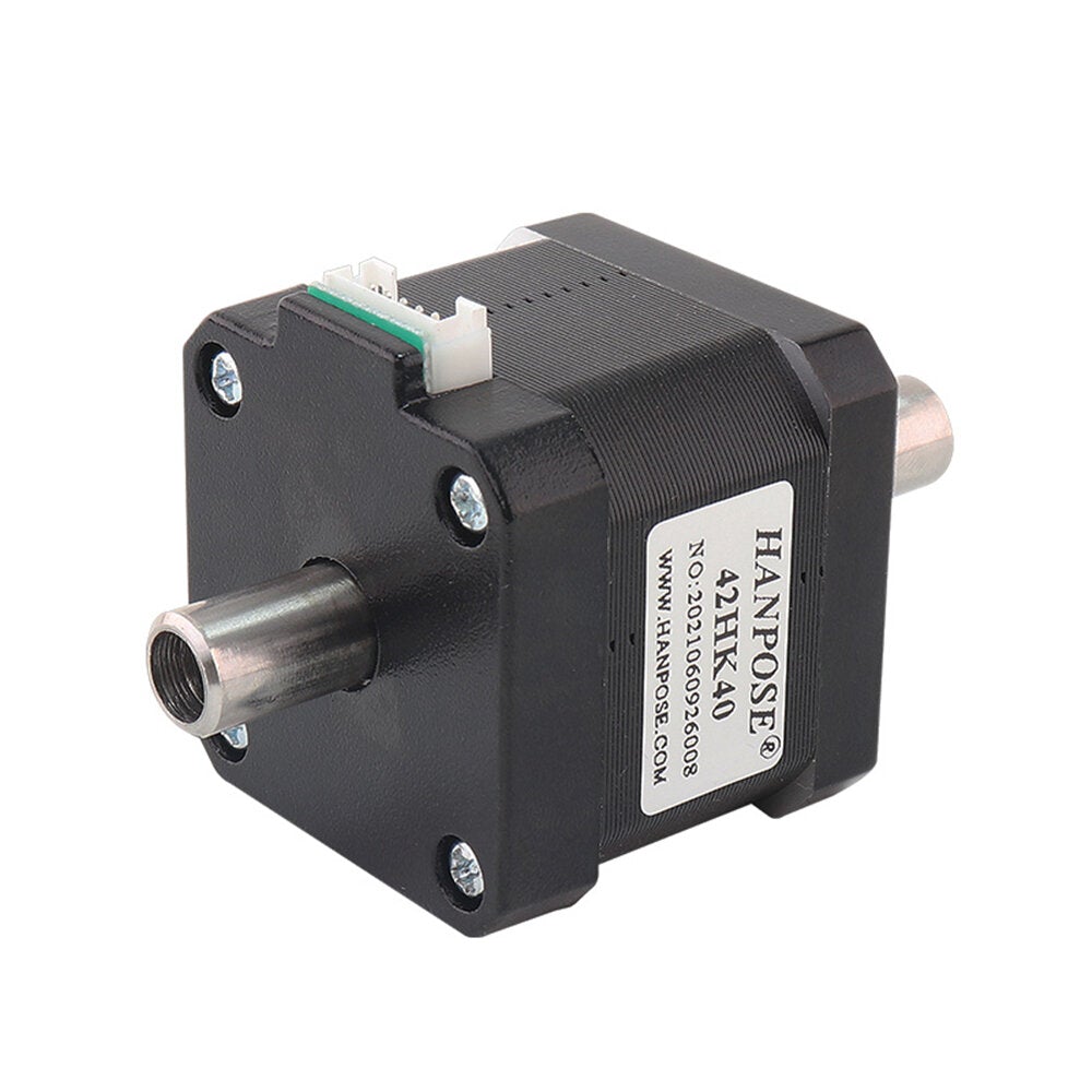 Double Shaft 42 Motor 4-lead Hollow Biaxial Motor for CNC Router Engraving Milling Machine
