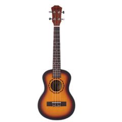 26 Inch 4 Strings Spruce Ukulele w/Gig Bag,Tuner,Capo,Nylon Strings,Picks,Strap for Beginners,Adults
