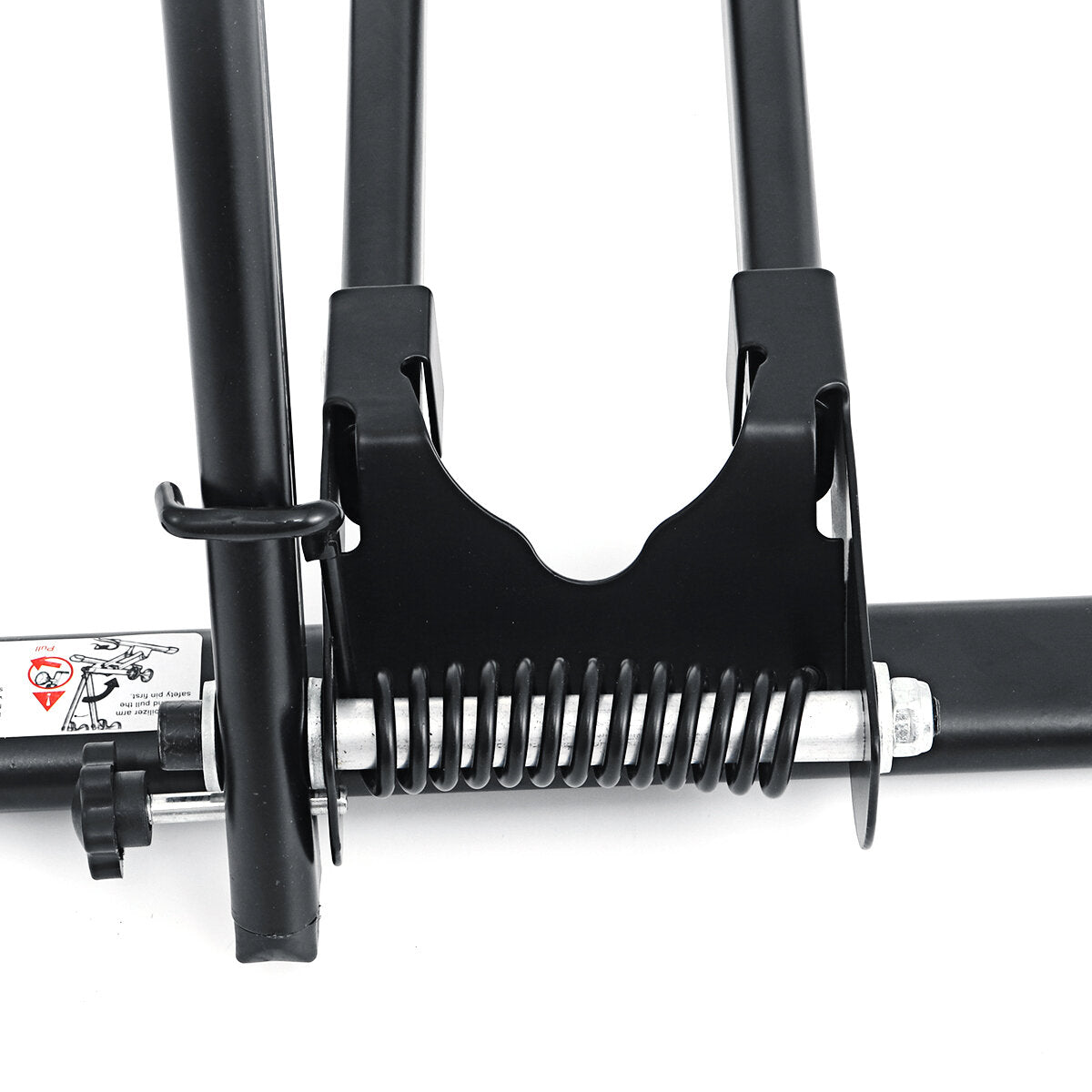 Aluminum Alloy Bike Stand L-shape Single Biycle Storage Black Floor Rack MTB Road Bike Holder