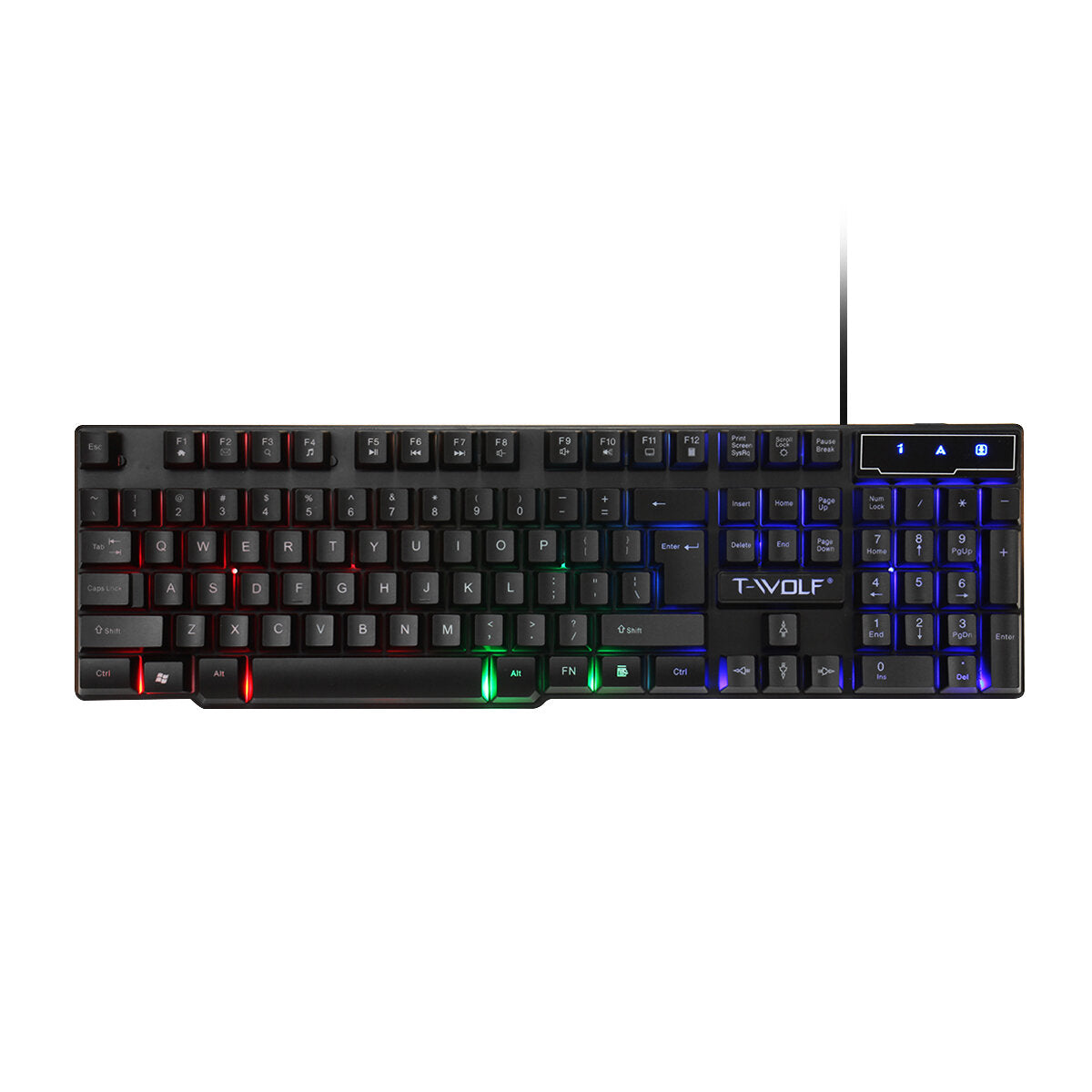 4-in-1 Keyboard Mouse Headset Mouse Pad Set Gaming Kit
