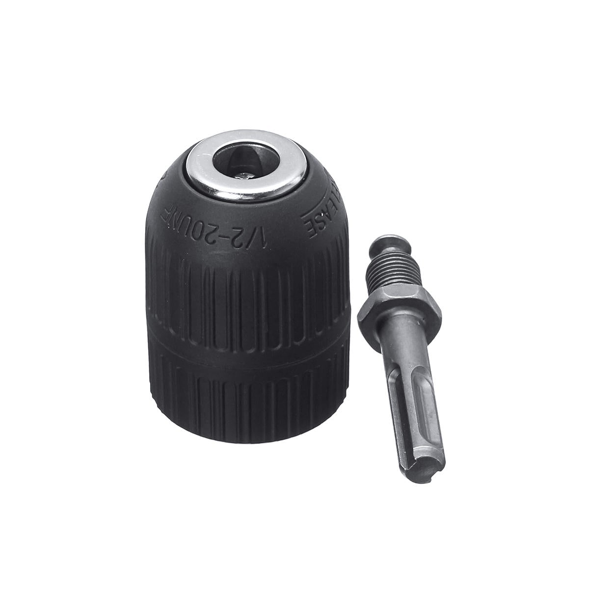 Keyless Drill Chuck Screwdriver Impact Driver Converter Adaptor Hex Shank Kit