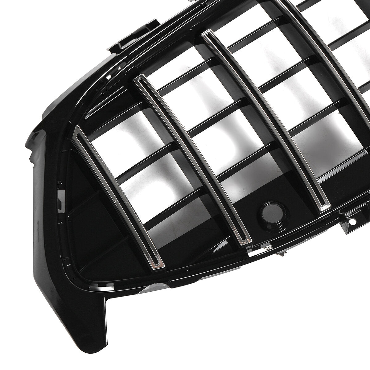 GT Style Chrome Front Bumper Grille Grill For Mercedes CLA Class