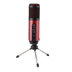 USB Condenser Microphone with Monitor Function,Mute Function and Reverb