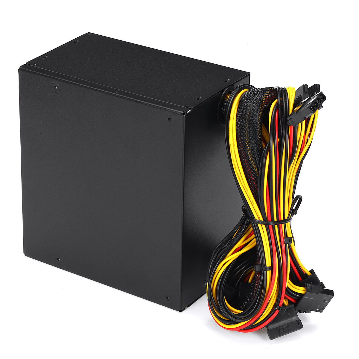1200W 12V PFC Desktop Gaming PC Power Supply 8PIN + 2x6PIN Silent Fan with LED Light