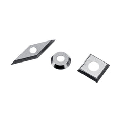 3PCS Tungsten Carbide Insert Cutter Set For Wood Turning Working Lathe Tool DIY