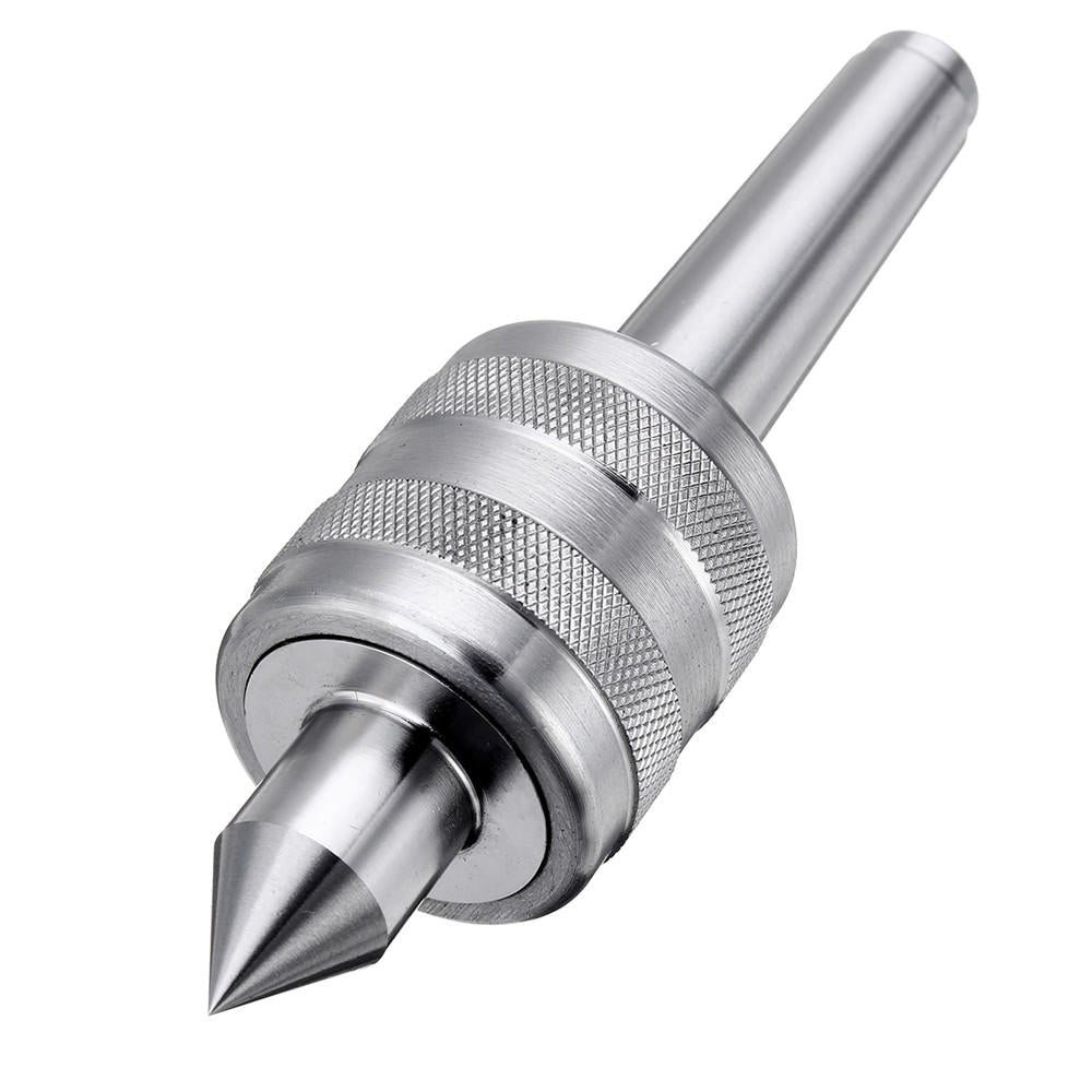 0.02 Inch CNC Precision Steel Lathe Live Center Taper Tool Triple Bearing