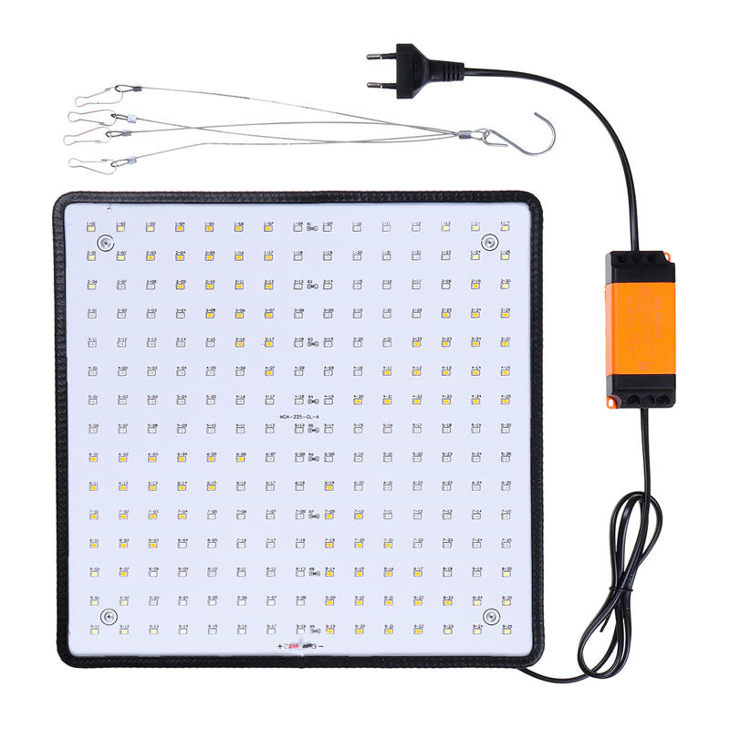 225 LED Grow Light Lamp Full Spectrum Ultrathin Panel Indoor Plant Veg Flower