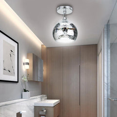 Glass Mirror Ball Ceiling Pendant Light Modern Chandelier Lamp 110V-240V