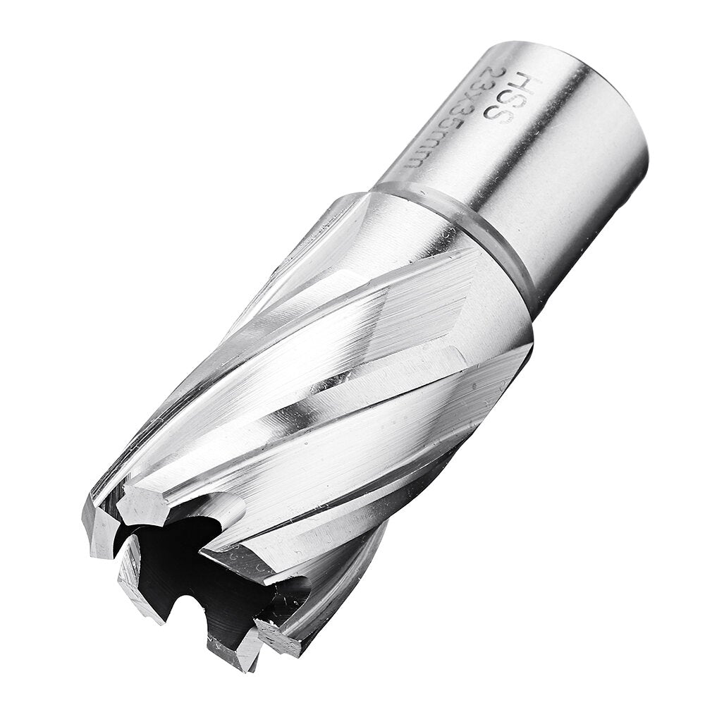 12-42mm High Speed Steel Metal Core Drill Bit Annular Cutter for Magnetic Drill Press Hollow Drill Bit with Weldon Shank Hole Opener Metal