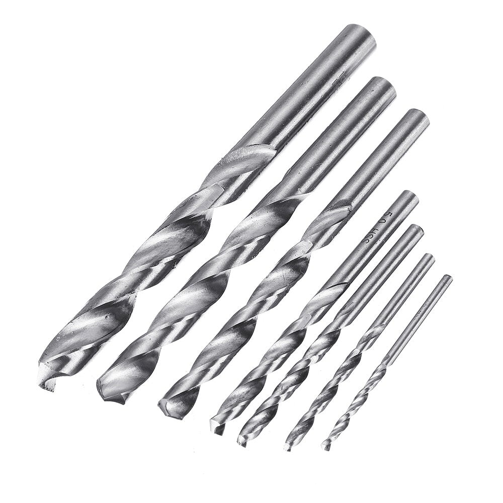 16Pcs/Set Screw Tap Drill Bit Set M3-M12 Metric Hand with 2.5-10.2mm Twist