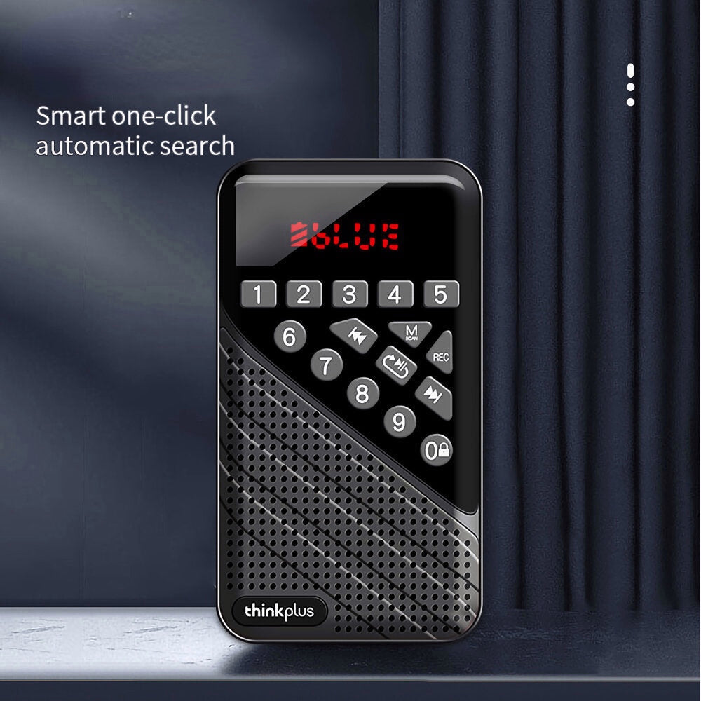 Portable Wireless Speaker Smart Radio FM Mini Radio Shortwave Multi-function Bluetooth FM Speaker Support TF U Disk