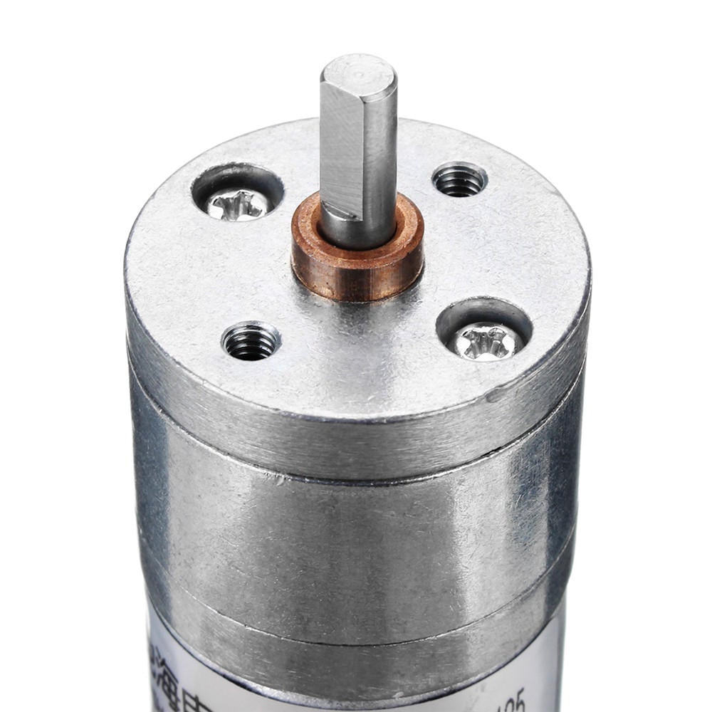 6V 230rpm 1:35 Ratio DC Motor Micro Strong Magnetic Carbon Brush Reduction Motor