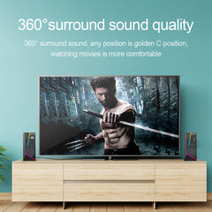 Game Speaker Anvil Aux 3.5mm Stereo Surround Music Soundbar for Computer 2.0 PC Home Notebook TV Loudspeaker