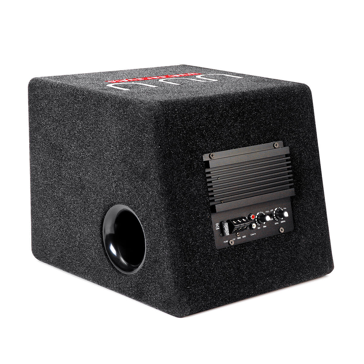 Car Subwoofer Audio Bass Box 12V Power Amplifier Bluetooth Music 10inch 1200W Player Basin Super bass Horn Multiple Device Connections