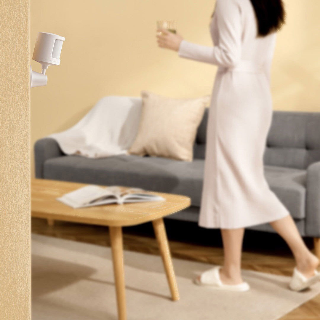 Human Body Sensor Bluetooth 5.0 Smart Home Smart Human Body Movement Wireless Sensor Work with Mijia APP,[2pcs]