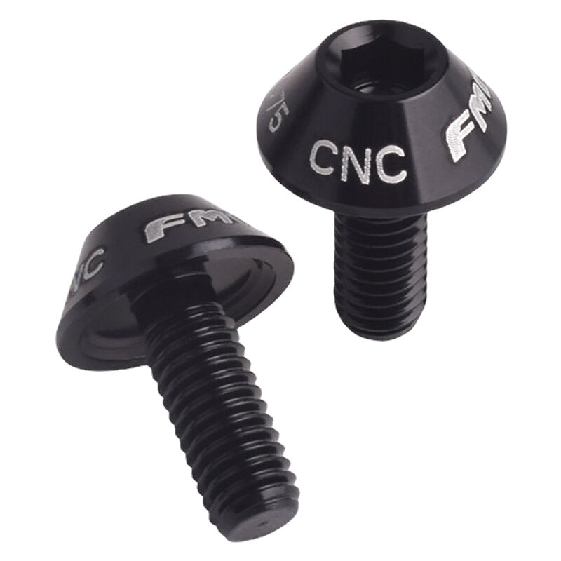 Aluminum Alloy Bike Bicycle Water Bottle Holder CNC Screw Mount Cage Bracket Screw