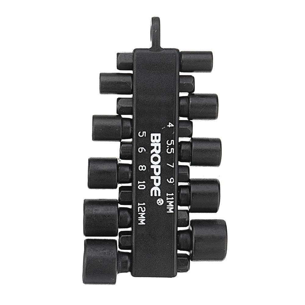 10Pcs 1/4 Inch Hex Shank Power Nut Driver Drill Bit Set Metric Socket Wrench Screw Screwdriver