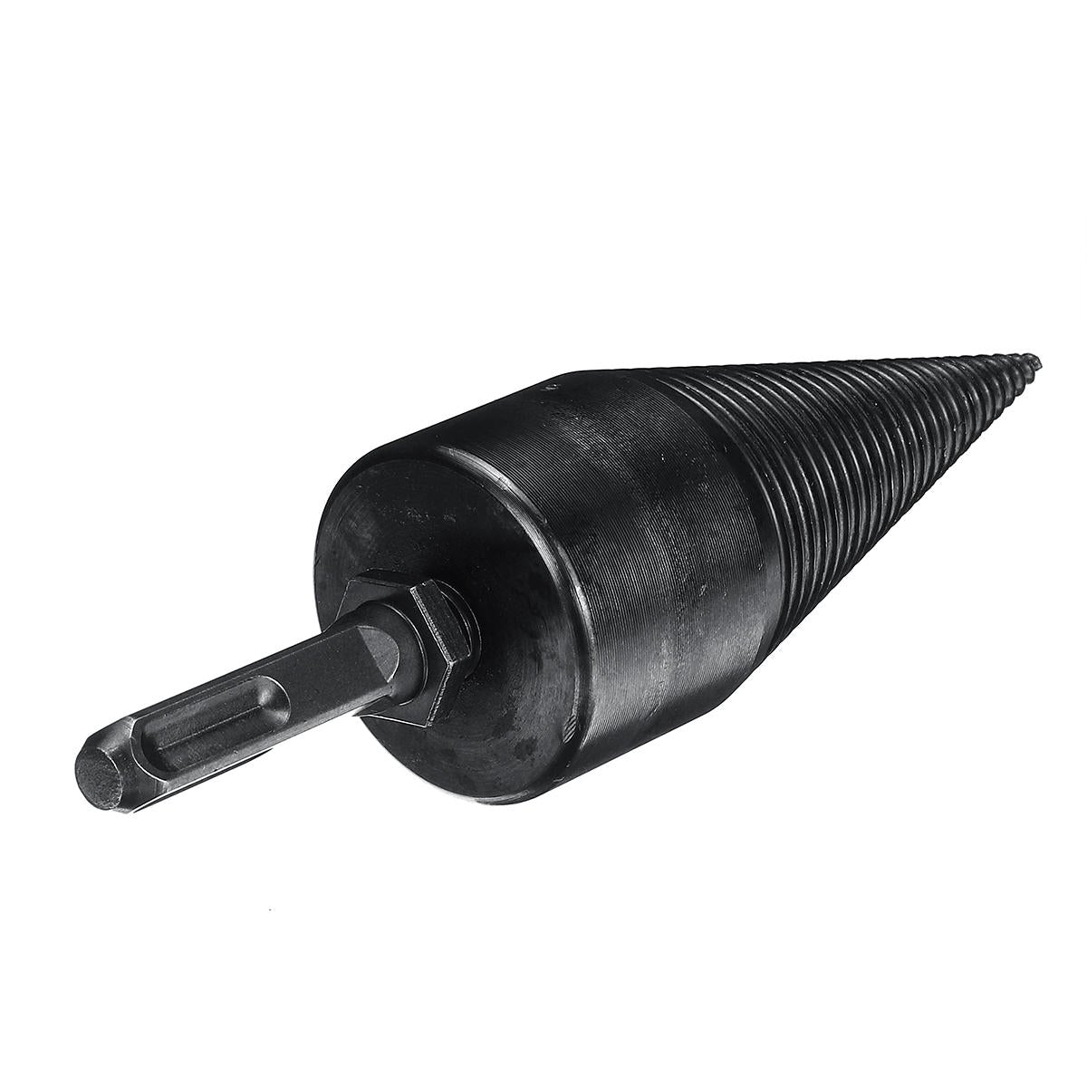 45mm HSS Firewood Splitting Drill Bit Hard Wood Cone Splitter for Electric Hammer
