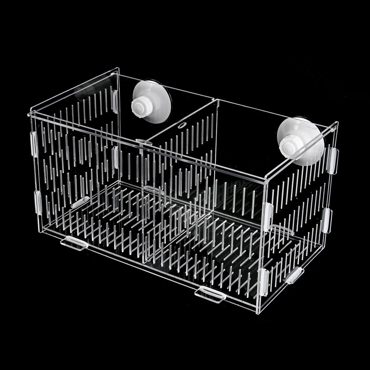 Large Aquarium Acrylic box isolation Incubator Breeding Fish Tank Breeder Hatching
