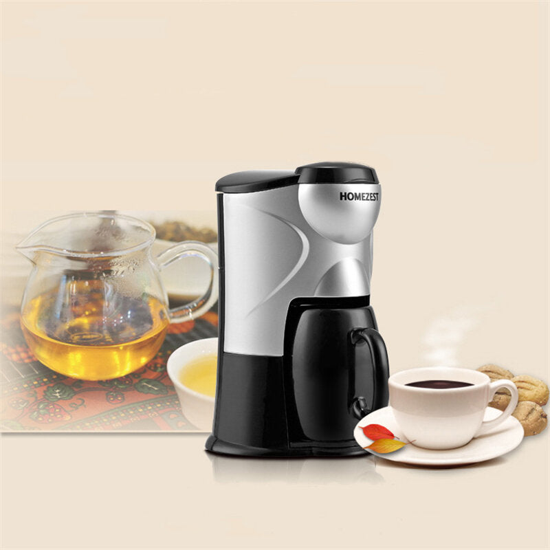 Coffee Maker 300W 150ml Single Serve Brewer Fully Automatic Portable American Coffee Machine