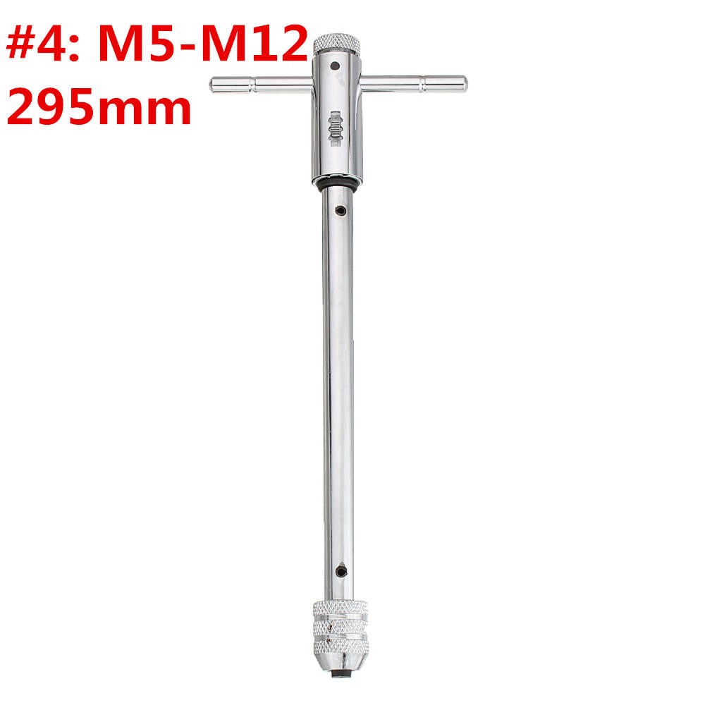 T-handle Screw Tap Handle M3-M8 M5-M12 Standard and Extended Length Tap Wrench Hand Tapping Tool