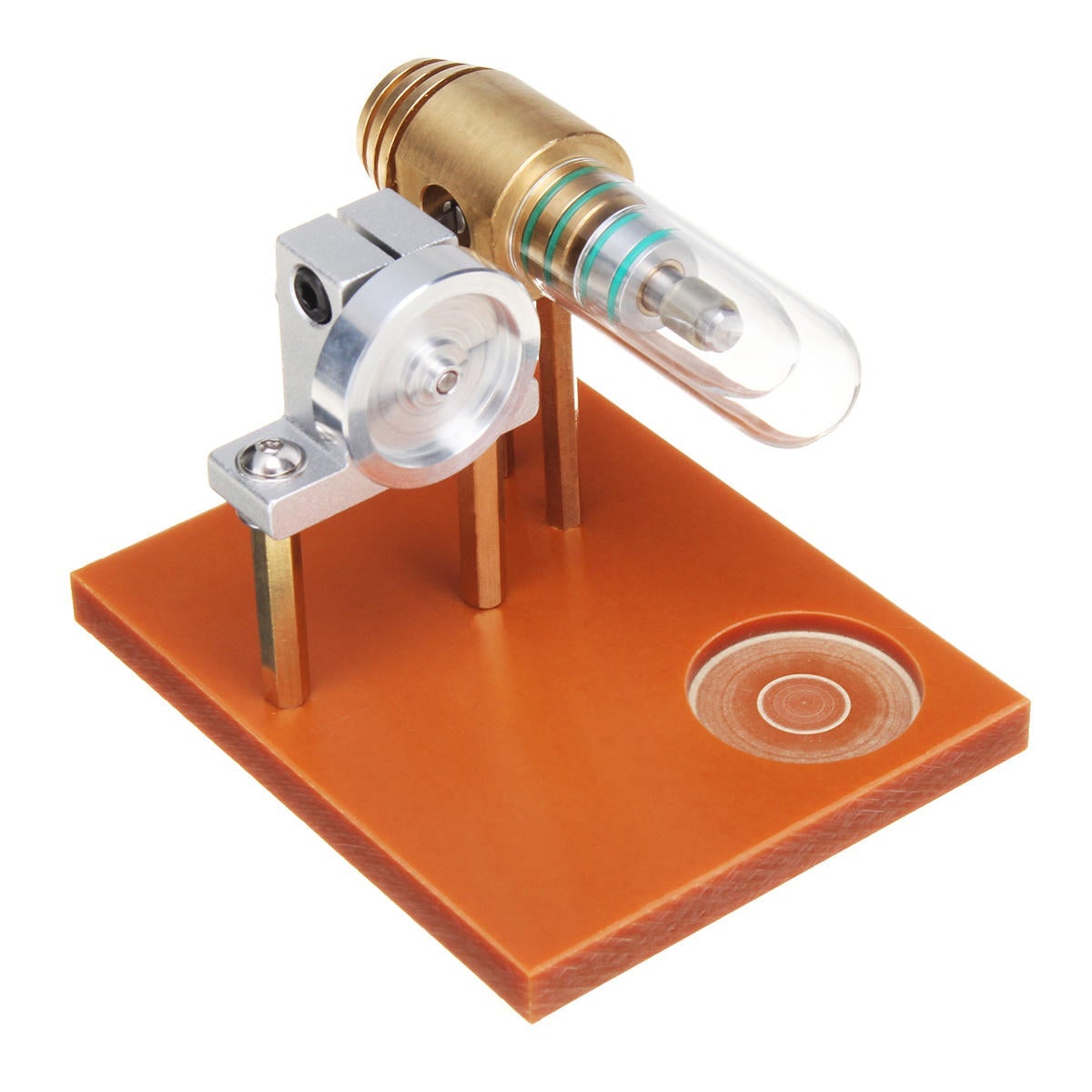 Hot Air Stirling Engine Model Science Toy Physical Principle Metal Model Toys