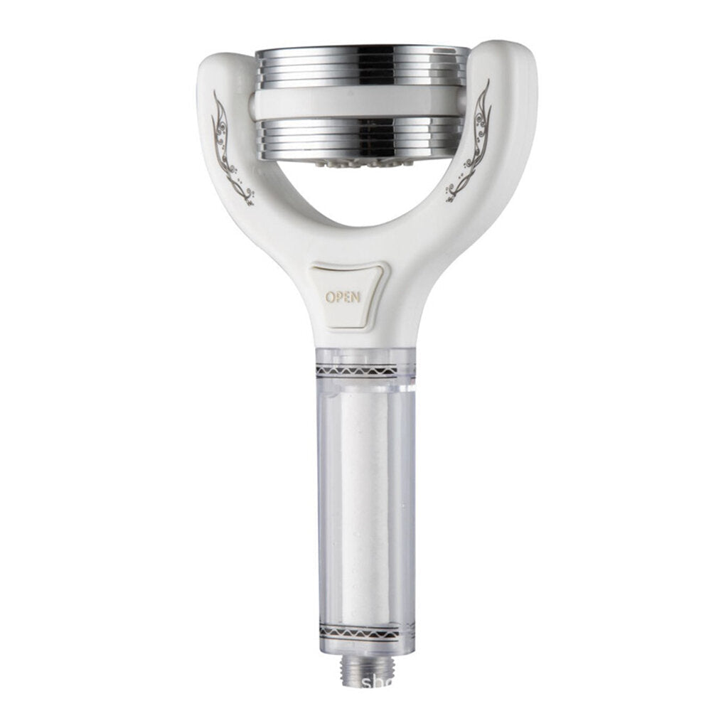 High Boost Shower Double Sided Water Output Shower Head 360 Rotation Removable And Washable Showers With Filter Functional