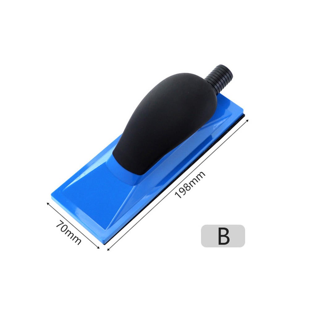ABS Vacuum Hand Push Pad Grinding Plate Sheet Spray Paint Tool for Wood Polishing Building Cleaning