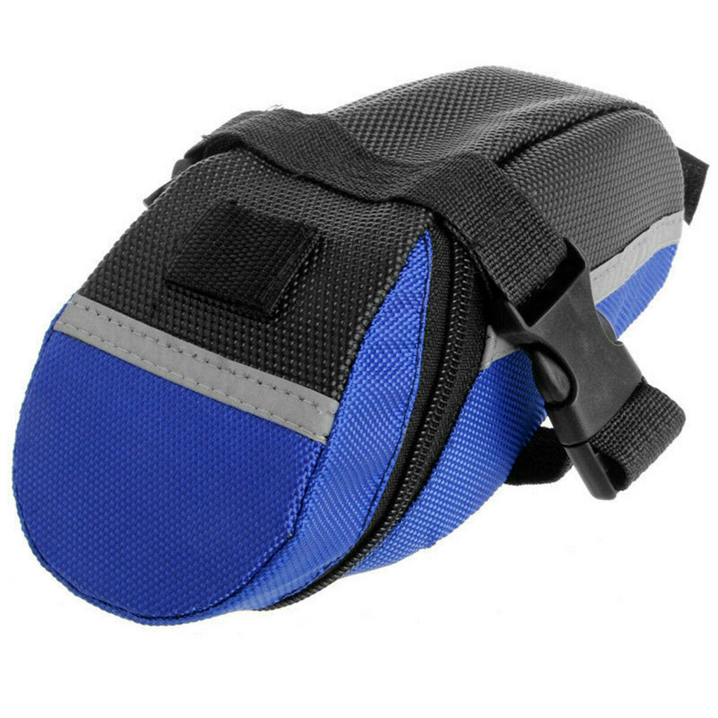 Bike Saddle Bag Bicycle Seat Rear Bag PU Leather Waterproof Tail Storage Bag Outdoor Cycling Bicycle Bag