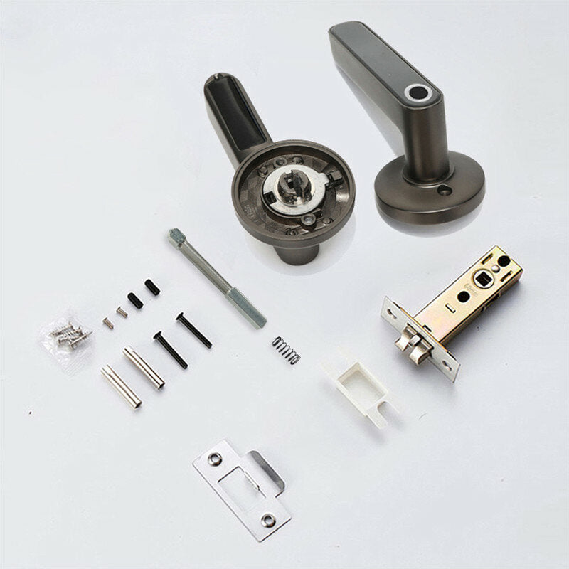 Fingerprint Door Lock Smart Bluetooth Password Handle Lock APP Unlock Keyless Entry Works with iOS/Android