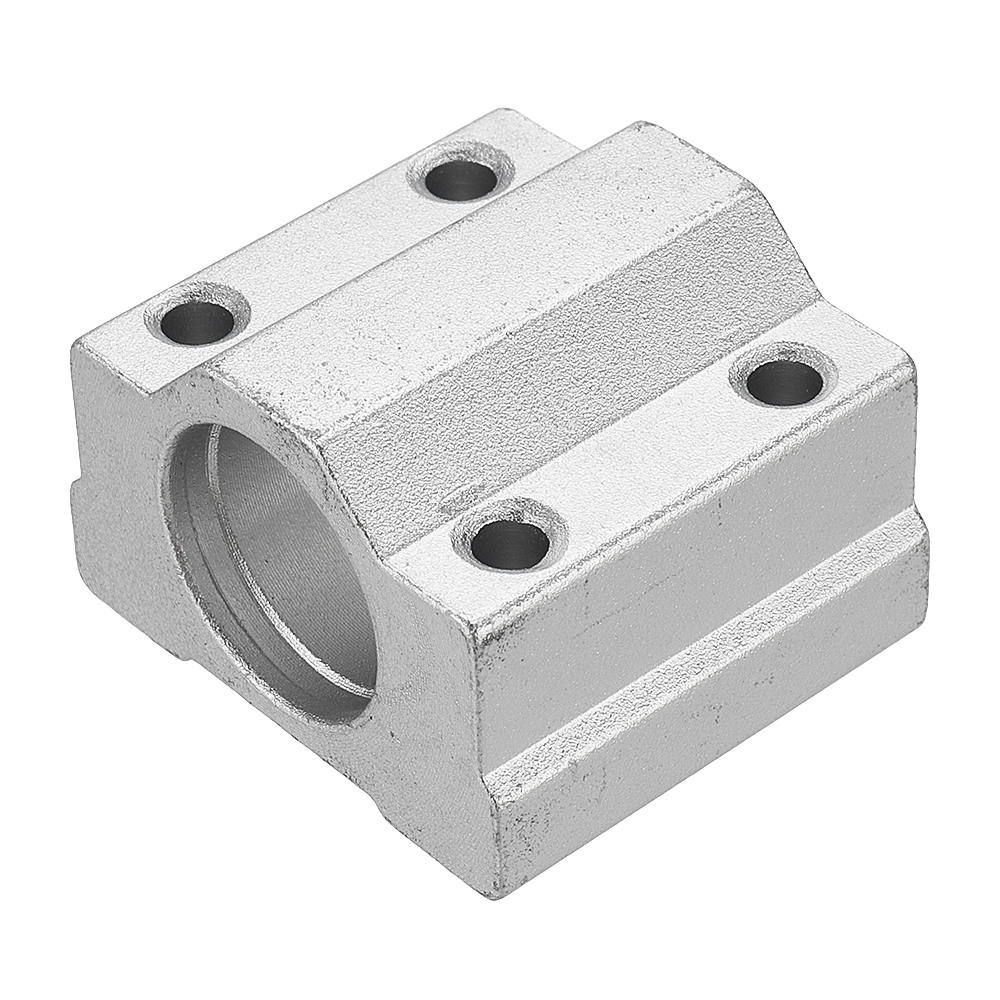10mm Slide Bushing Block With 2 Bearings for No Power Spindle Assembly Small Lathe Accessories