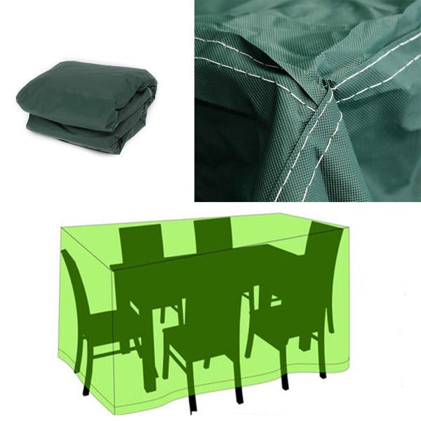 180x268x90cm Garden Outdoor Furniture Waterproof Breathable Dust Cover Table Shelter