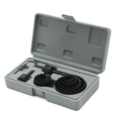 11pcs Hole Saw Cutter Set 19-64mm Carbon Steel for Wood Metal Cutting