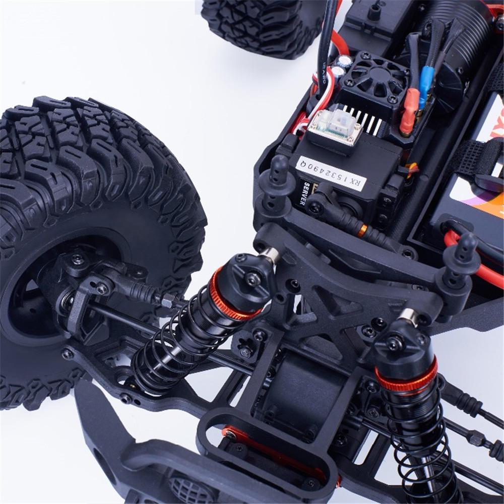 2.4G 4WD Rc Car 80A ESC Brushless Motor Off Road Monster Truck RTR Toy