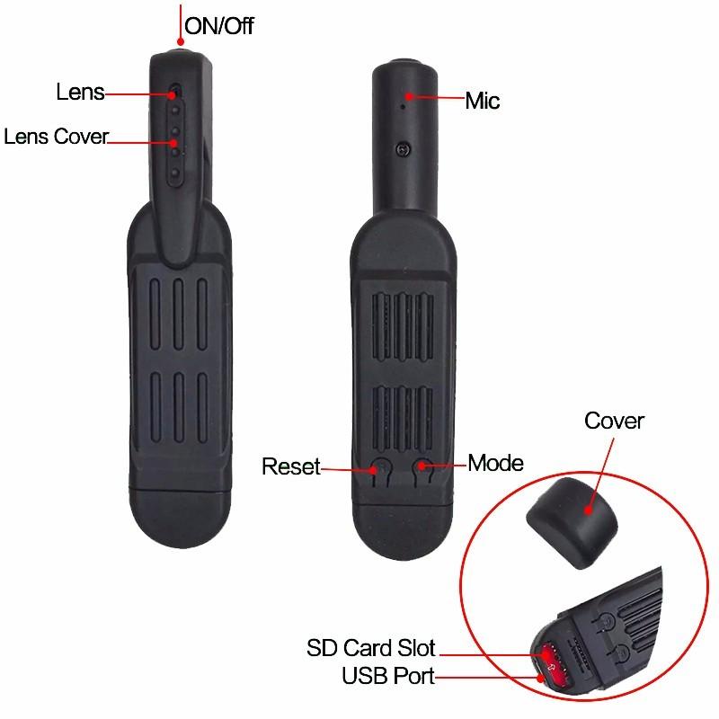 Mini DV Camera HD 1080P 720P Micro Pen Video Voice Recorder Camcorder Digital DVR