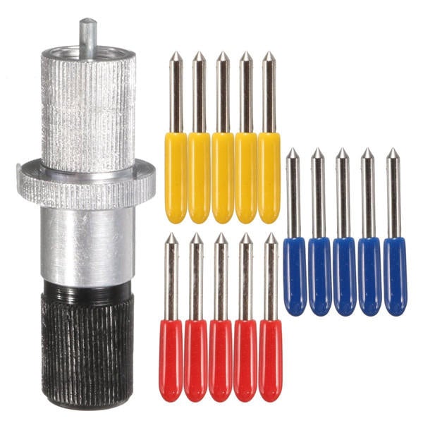 15pcs 30/45/60 Degree Vinyl Cutter Blade And Holder for Roland Cutting Plotter