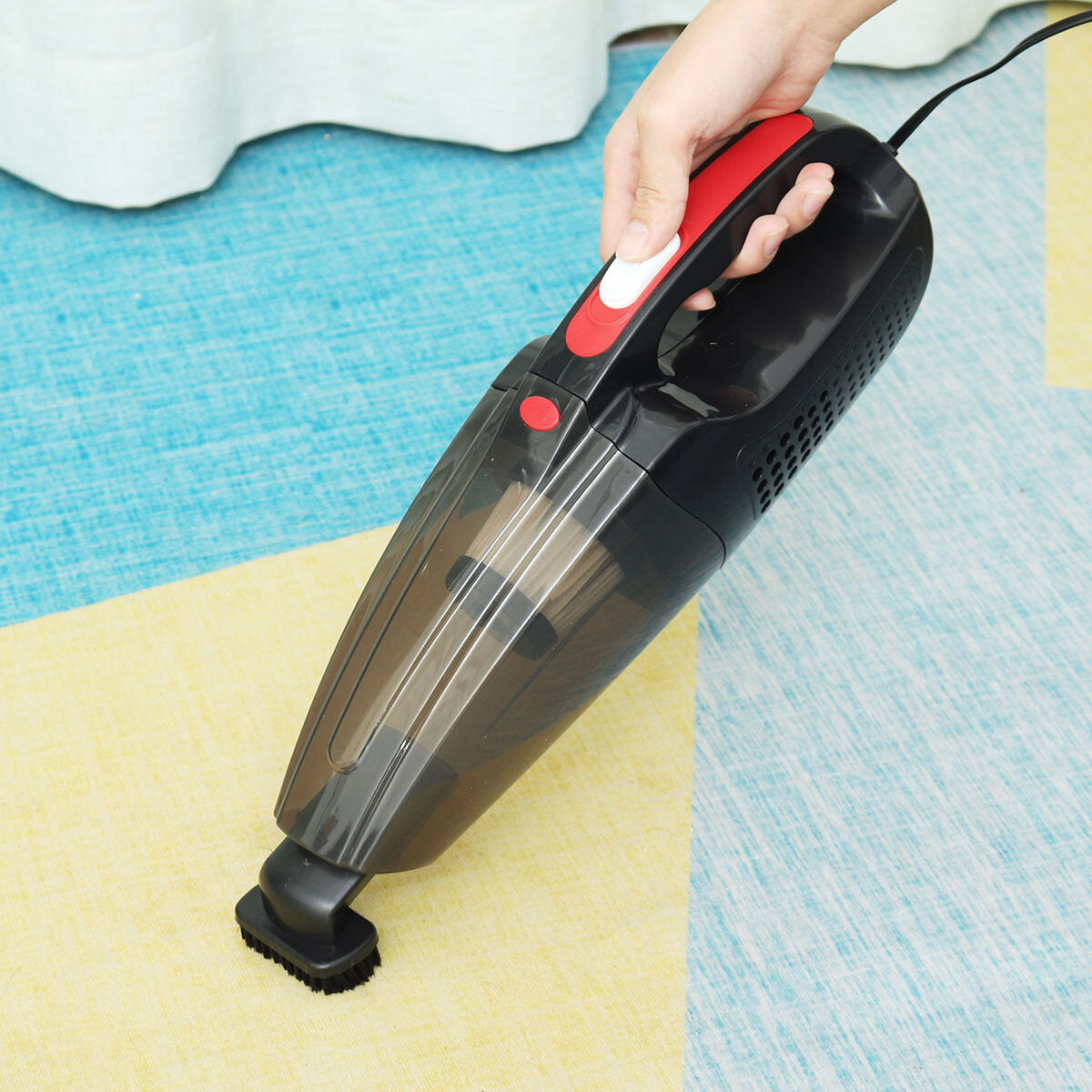120W 12V/5V 4000Pa Handheld Car Vacuum Cleaner Portable Wet Dry Home Strong Suction