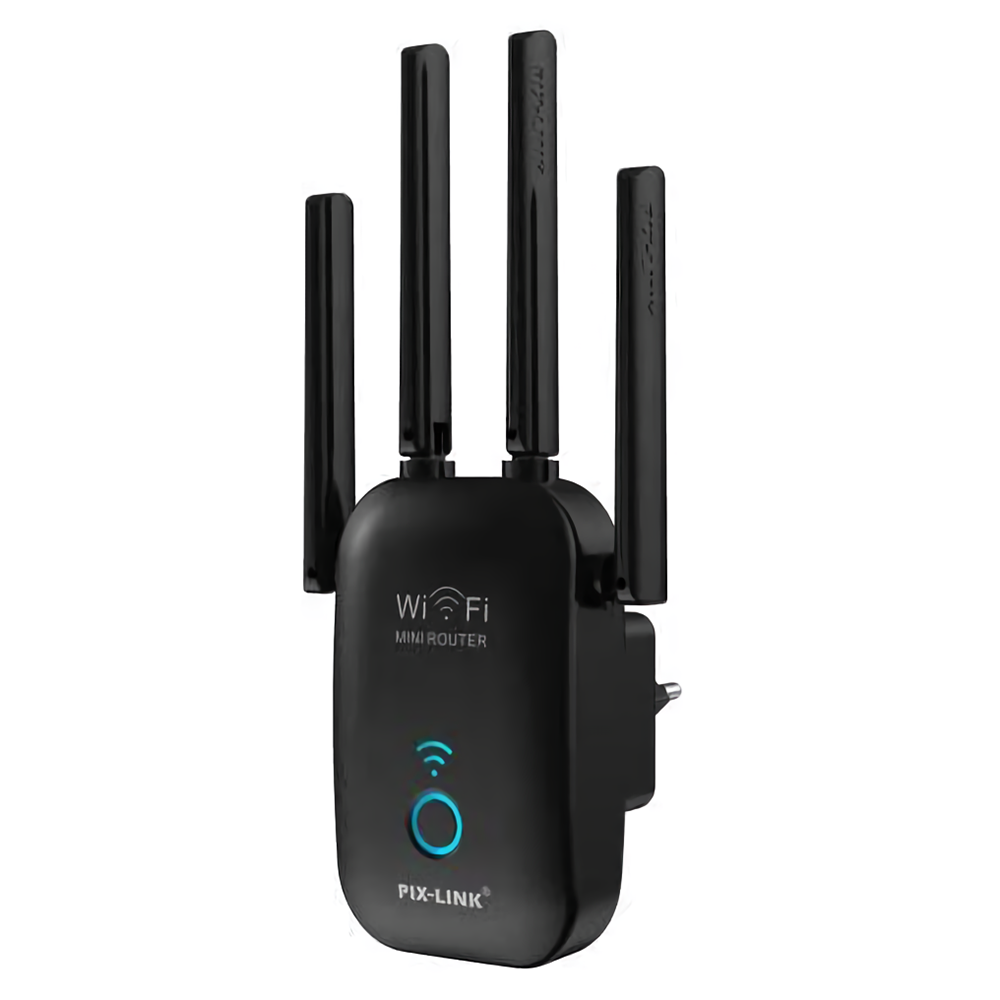 Dual Band Wireless Repeater Signal Amplifier High Power AP Routing MU-MIMO WiFi Range Extender
