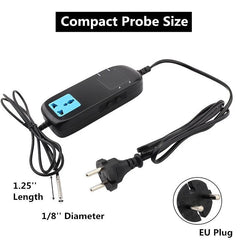 Heating and Cooling Digital Temperature Controller Thermostat,AC 90V-250V Smart Digital Thermostat Regulator Home Brewing Tools