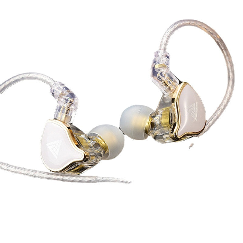 In-Ear Earphones Monitor Metal Wired Earphone Noise Cancelling Sport Music Headphones with Detachable Cable