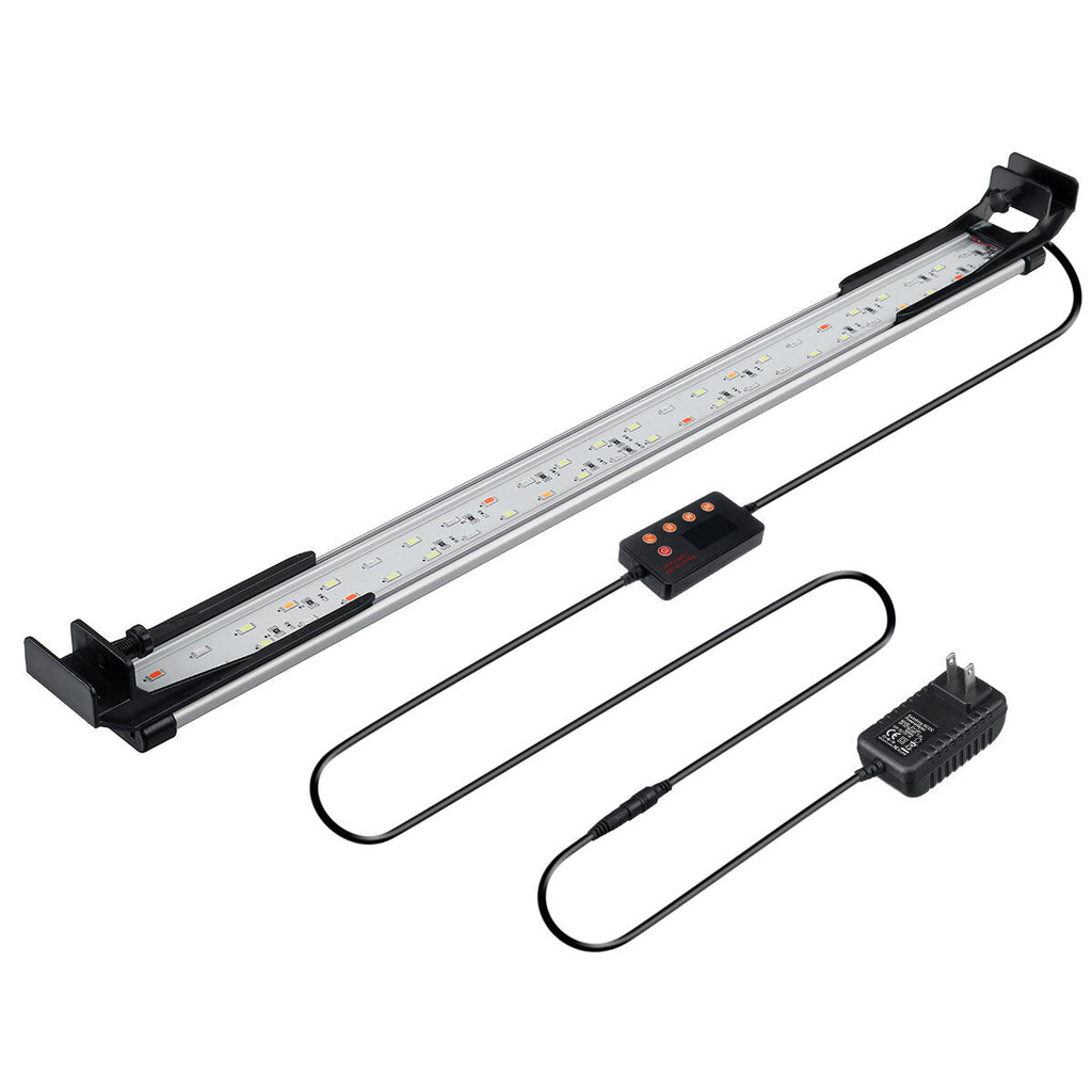 52CM Super Slim RGB LED Aquarium Lighting Aquatic Plant Light Fish Tank Lamp Waterproof Clip on Lamp for Fish Tank
